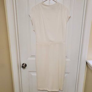 Mock neck midi